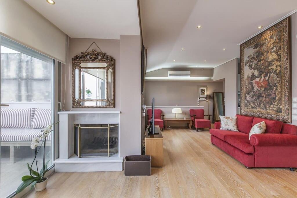 Luxury Acropolis View Duplex Penthouse In Thiseio 155M2 Афіни Екстер'єр фото